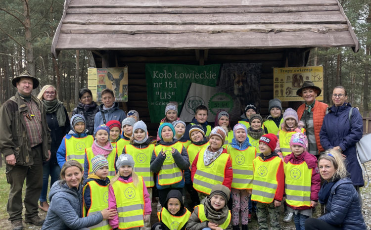 Aktywny poniedziałek z Kołem Łowieckim nr 151 „Lis” w Gniewkowie